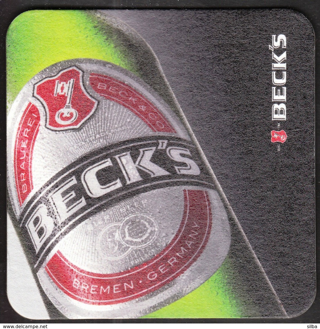 BECK'S / Beer, Bier / Coaster, Mat, Mats / Germany - Sous-bocks