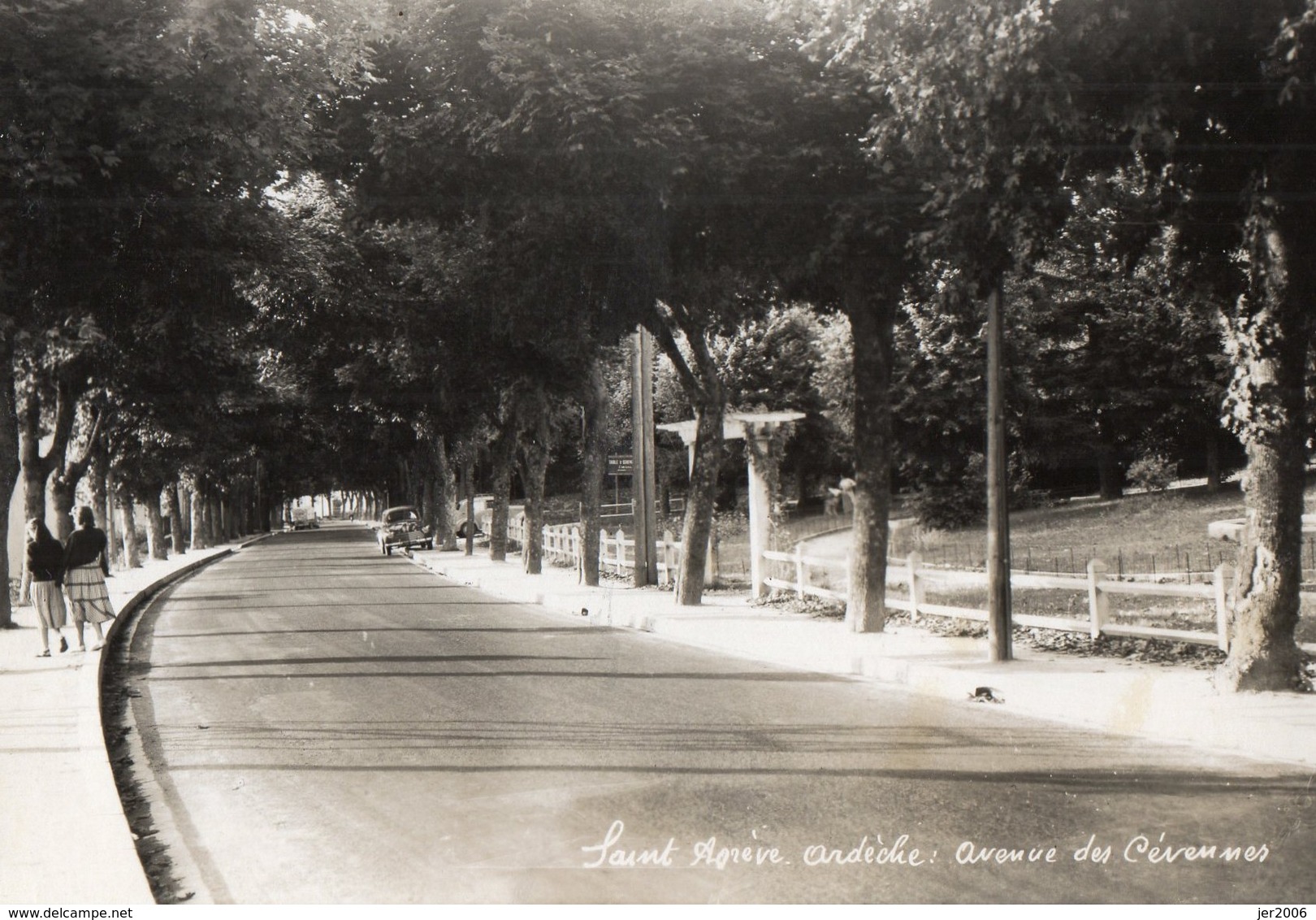 07. ARDECHE. / SAINT AGREVE// AVENUE DES CEVENNES - Saint Agrève