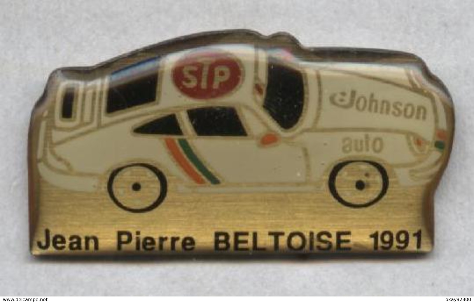 Pin's Porsche Rallye Jean-Pierre Beltoise - Porsche