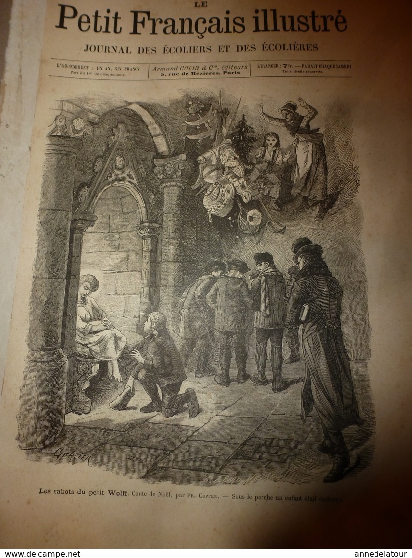 1890 Le Petit Français Illustré ---->LONDON-BRIDGE; L'aigle-pêcheur; La Famille  Milliardaire Rothschild; Etc - 1850 - 1899