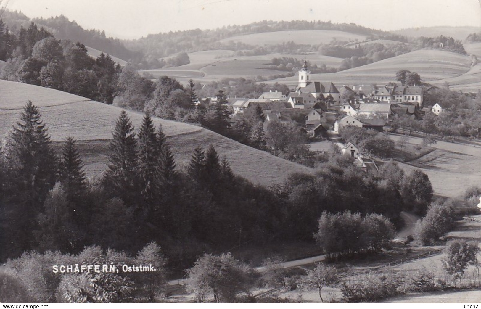 AK Schäffern - Oststeiermark - 1953 (35835) - Fürstenfeld