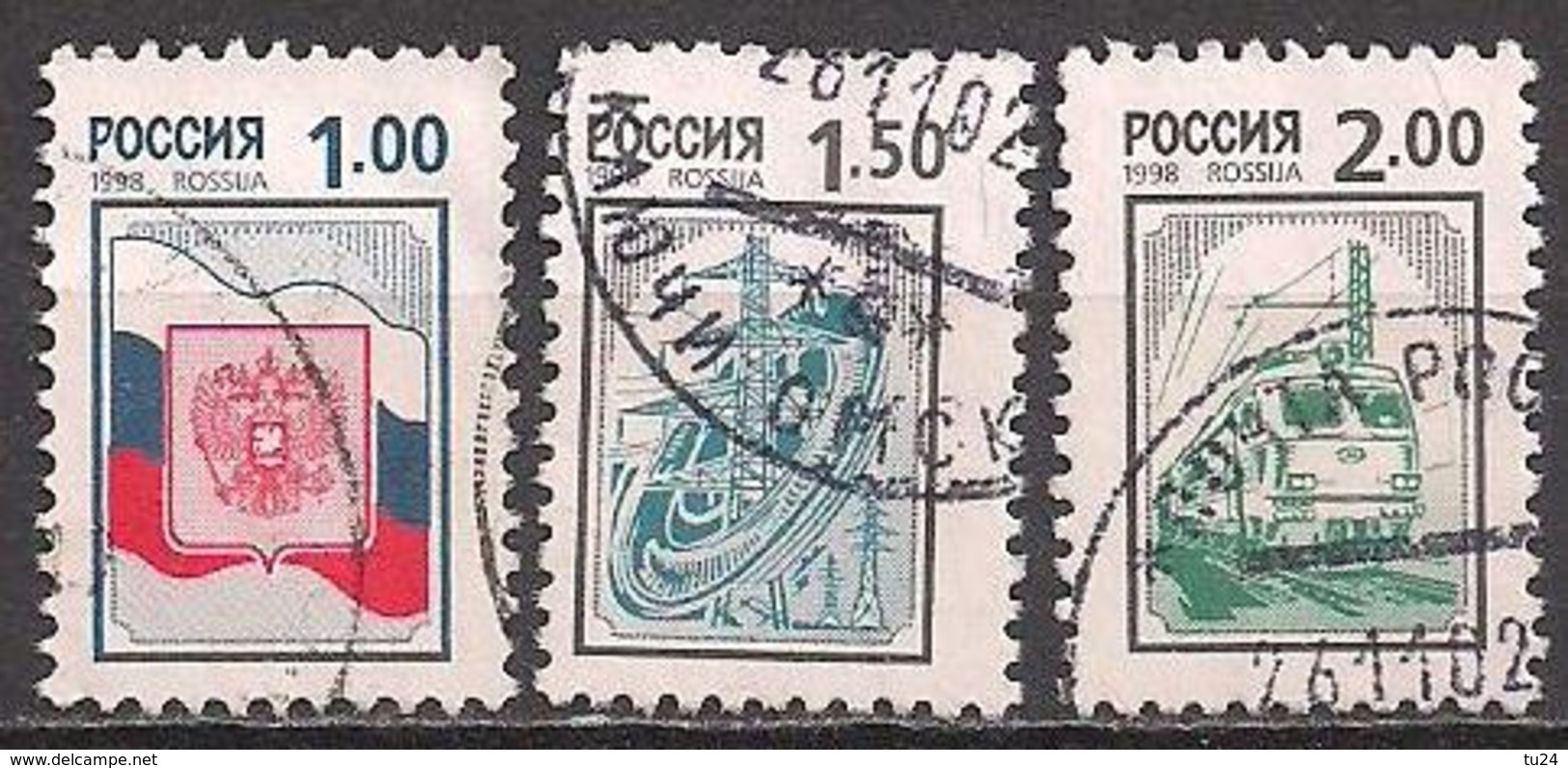 Russland  (1999)  Mi.Nr.  769 - 771  Gest. / Used  (3bb12) - Usados