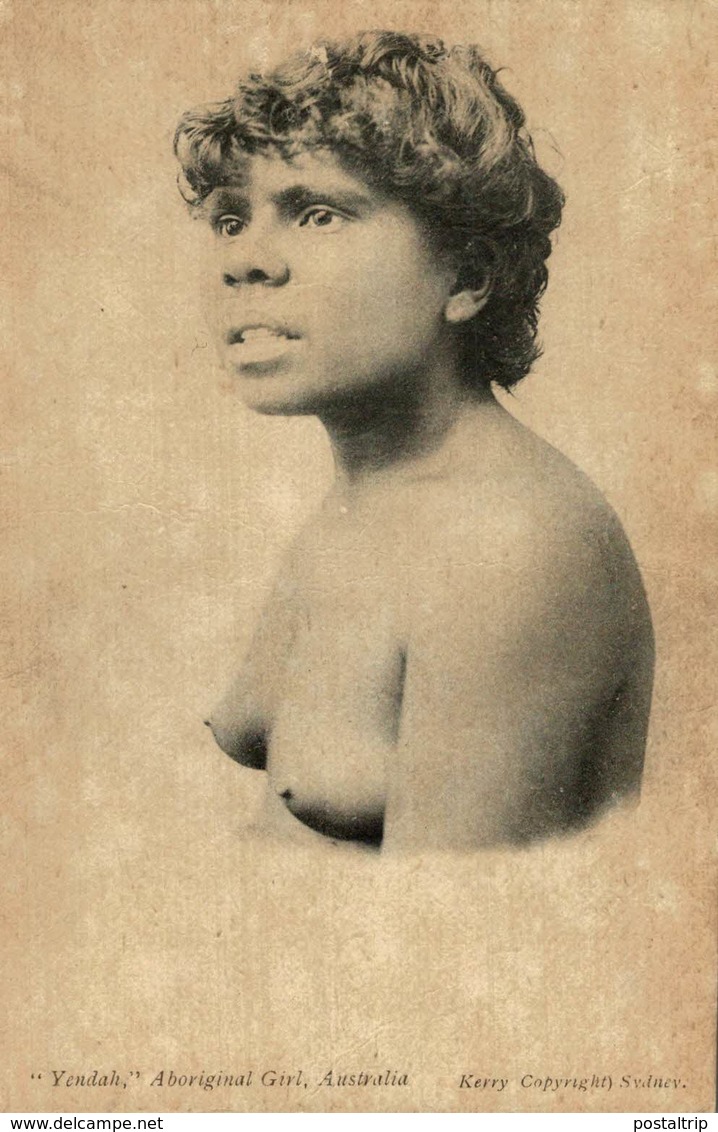 YENDAH ABORIGINAL GIRL AUSTRALIA   " SEINSNUSASIA " , AFRICA Y AMERICA - Aborigenes