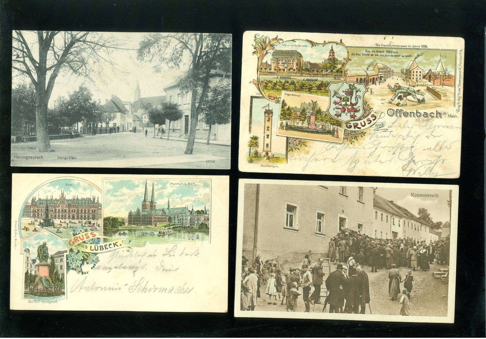 Beau Lot De 60 Cartes Postales D' Allemagne Deutschland     Mooi Lot Van 60 Postkaarten Van Duitsland - 60 Scans - 5 - 99 Cartes