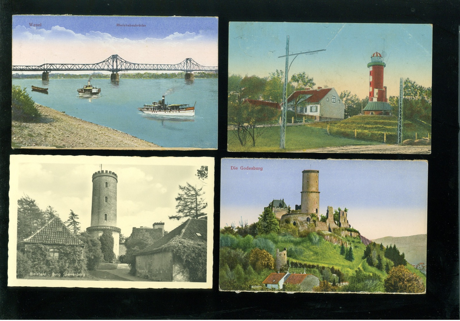 Beau lot de 60 cartes postales d' Allemagne Deutschland     Mooi lot van 60 postkaarten van Duitsland - 60 scans