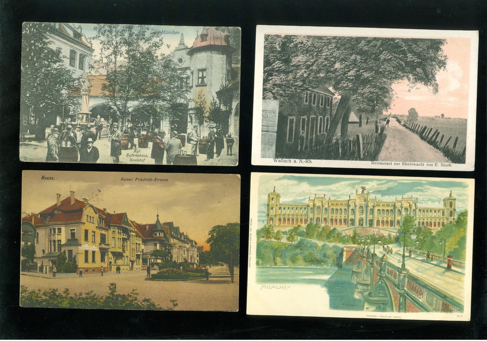 Beau lot de 60 cartes postales d' Allemagne Deutschland     Mooi lot van 60 postkaarten van Duitsland - 60 scans