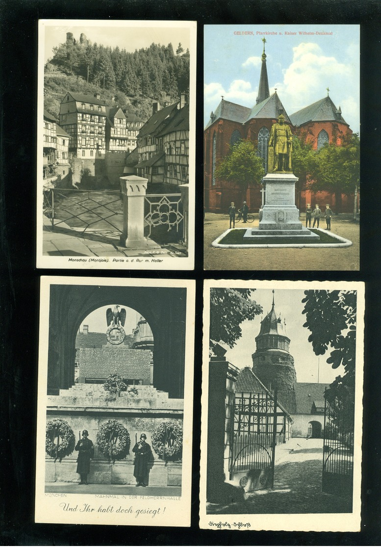 Beau lot de 60 cartes postales d' Allemagne Deutschland     Mooi lot van 60 postkaarten van Duitsland - 60 scans