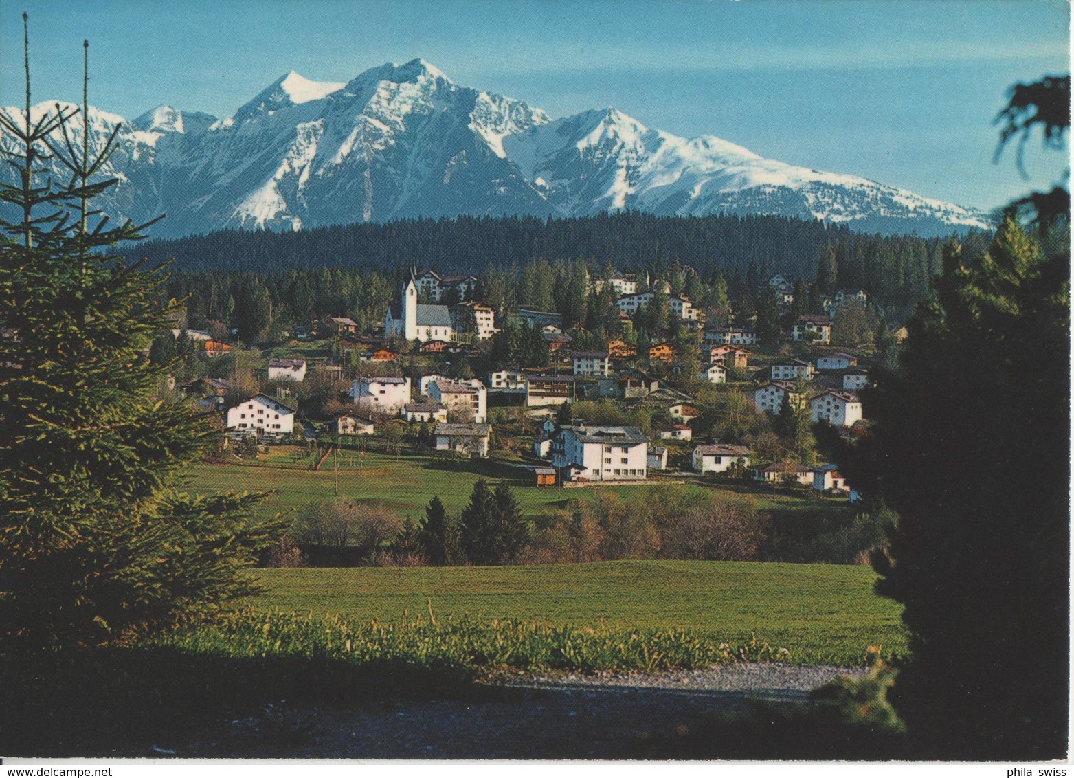 Flims-Waldhaus Mit Signina - Photo: Geiger - Flims