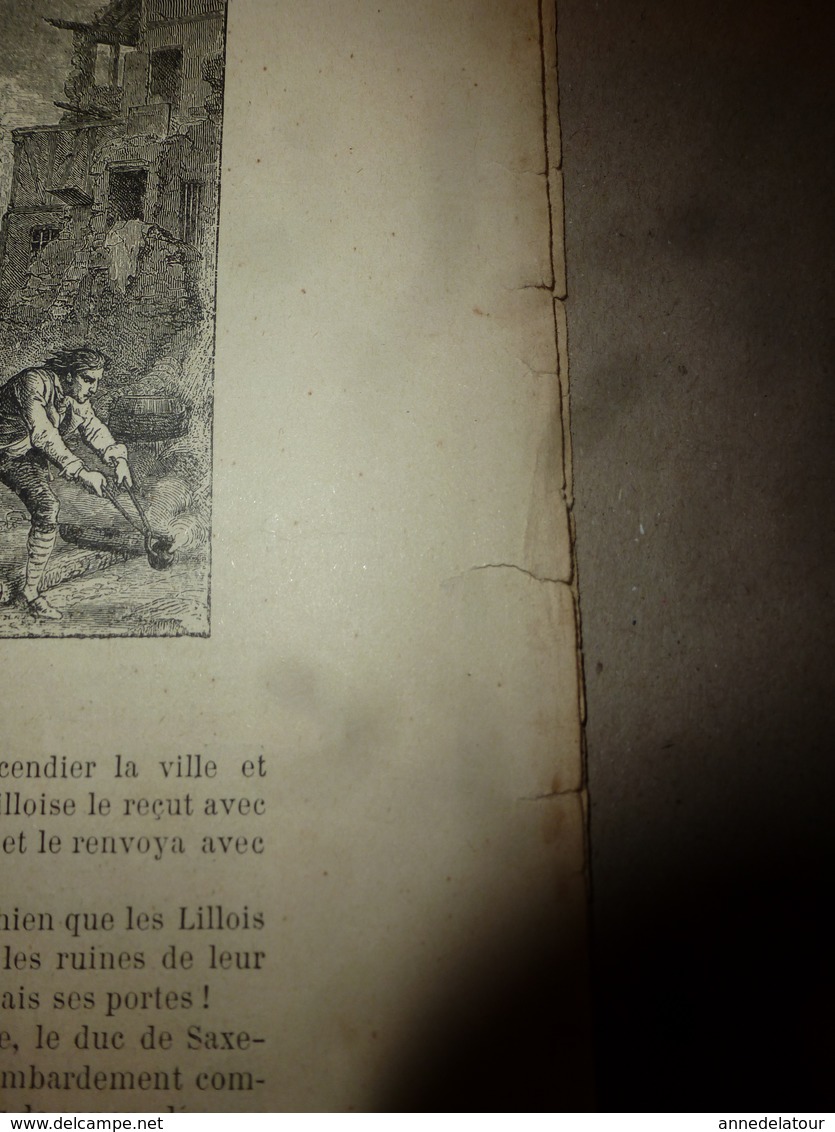 1890 Le Petit Français Illustré ----> Louise Chanu Sauve Le Petit  Baret Tombé Dans Le Giers à Pont-de-Beauvoisin;etc - 1850 - 1899