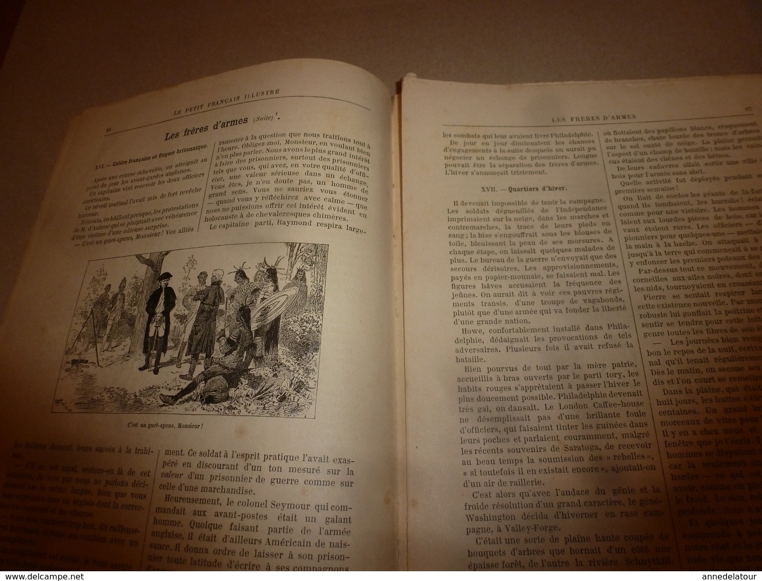 1890 Le Petit Français illustré ----> Louise Chanu sauve le petit  Baret tombé dans le Giers à Pont-de-Beauvoisin;etc