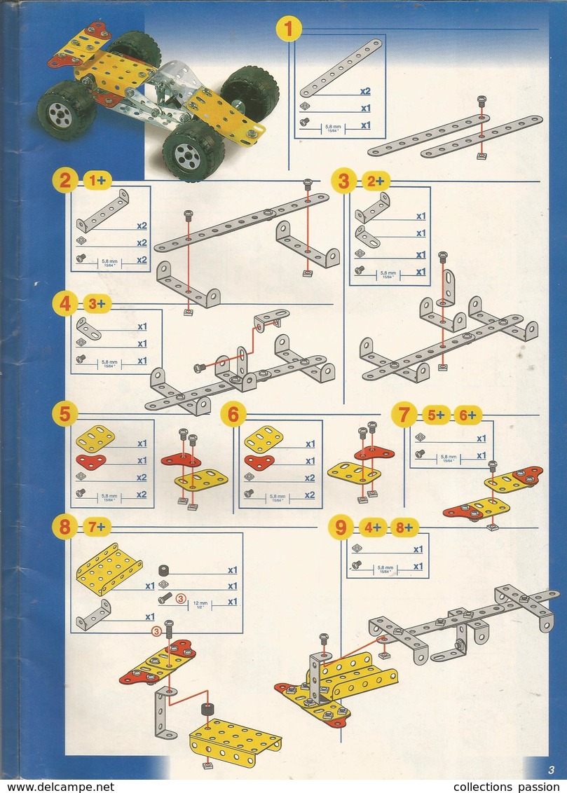 Catalogue MECCANO EVOLUTION 1 , 1995 , 47 Pages , 5 Scans , Frais Fr 2.95 E - Meccano