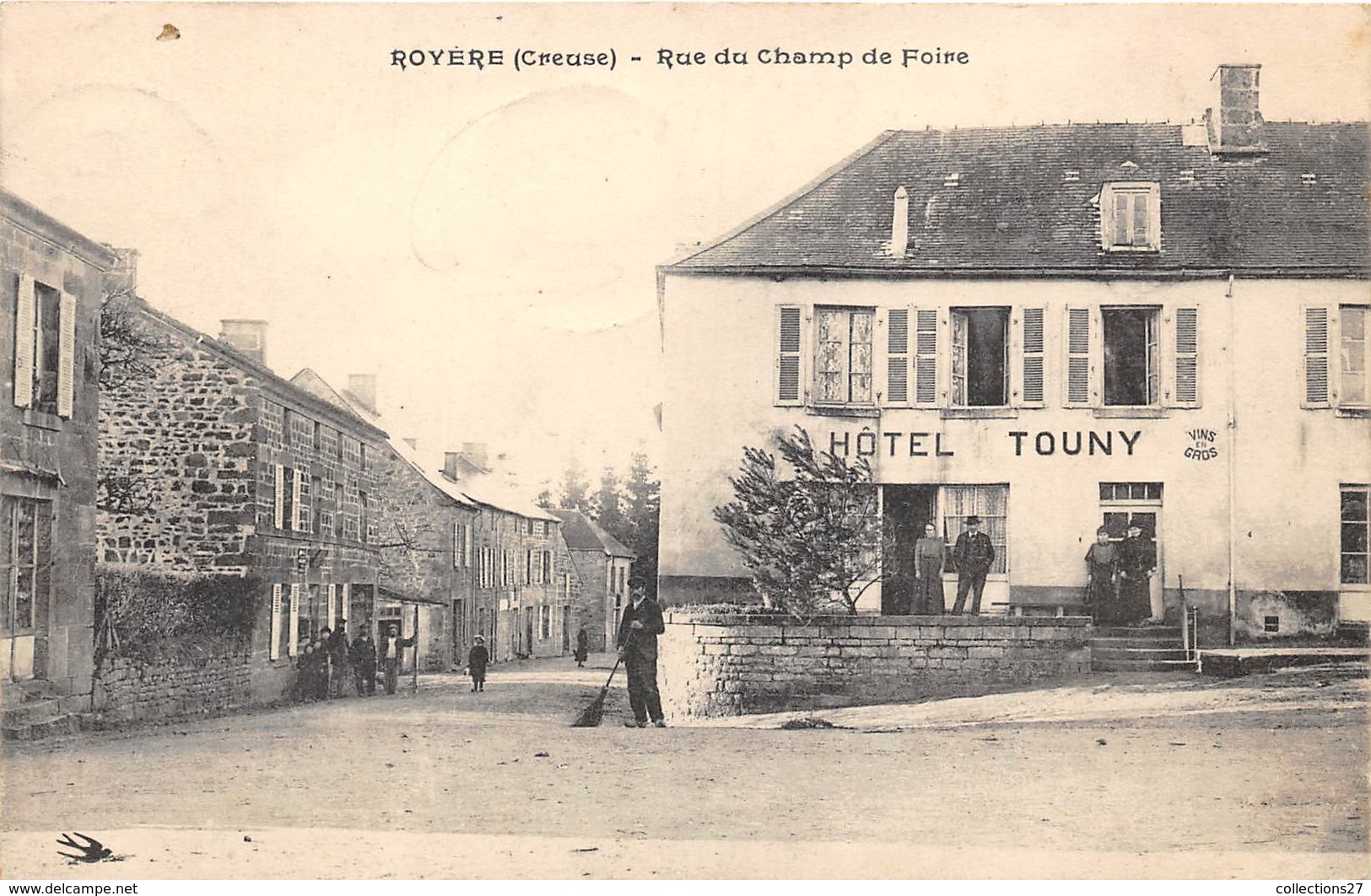 23-ROYERE- RUE DU CHAMP DE FOIRE - Royere