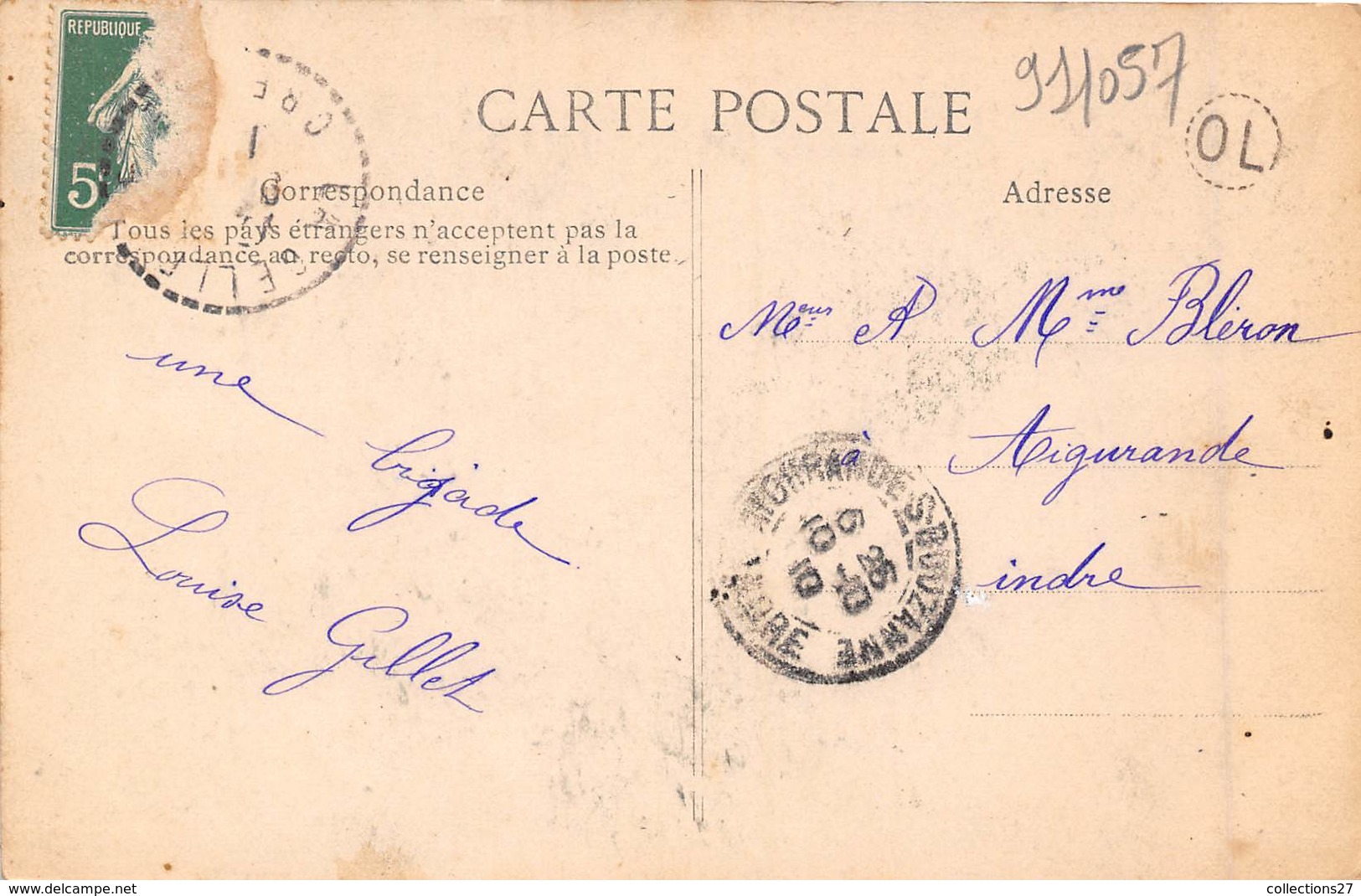 23-LA CELLETTE- BUREAU DE POSTE - Other & Unclassified