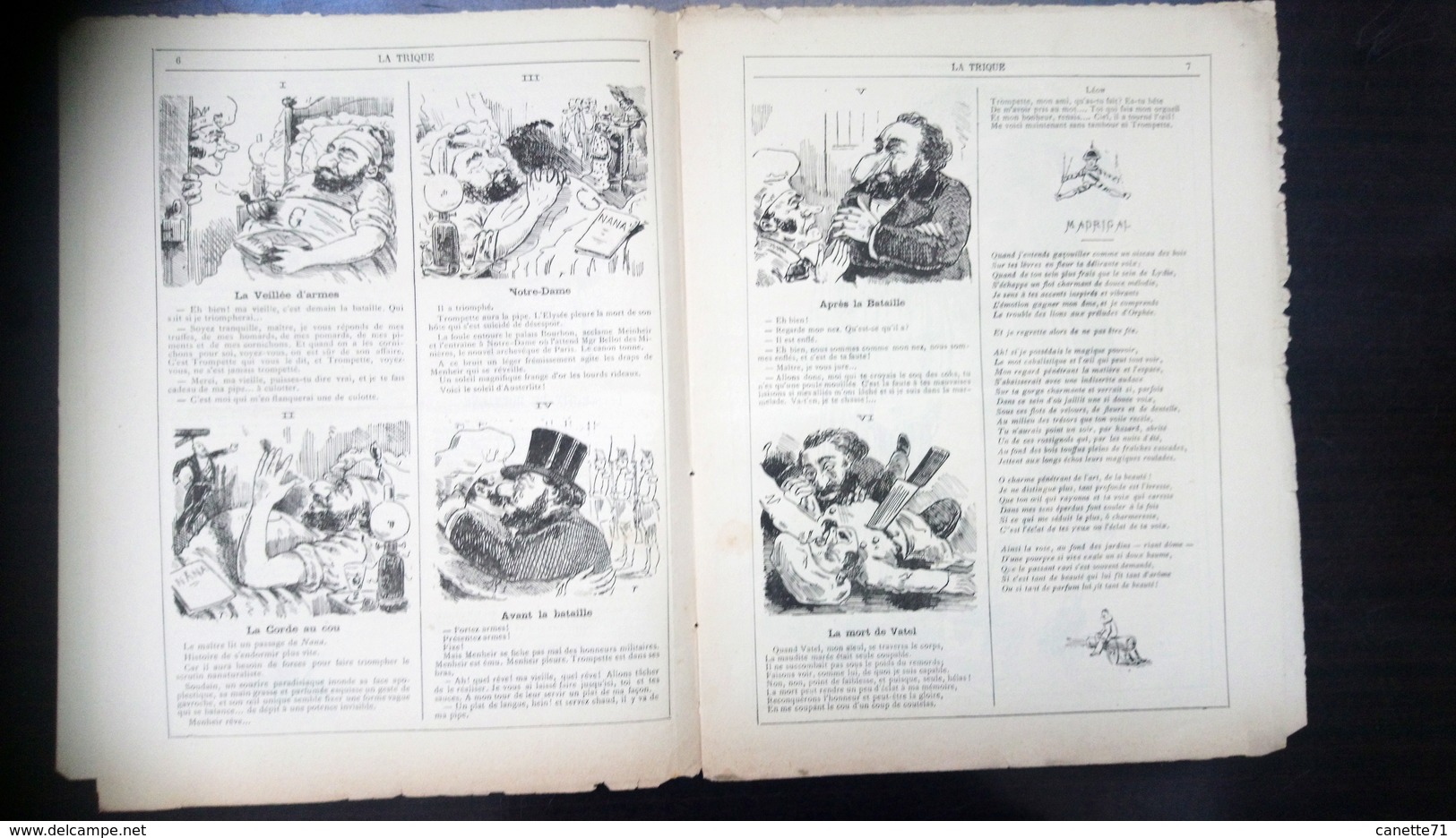 La Trique N°10 - Vendredi 11 Mars 1881 - 1850 - 1899