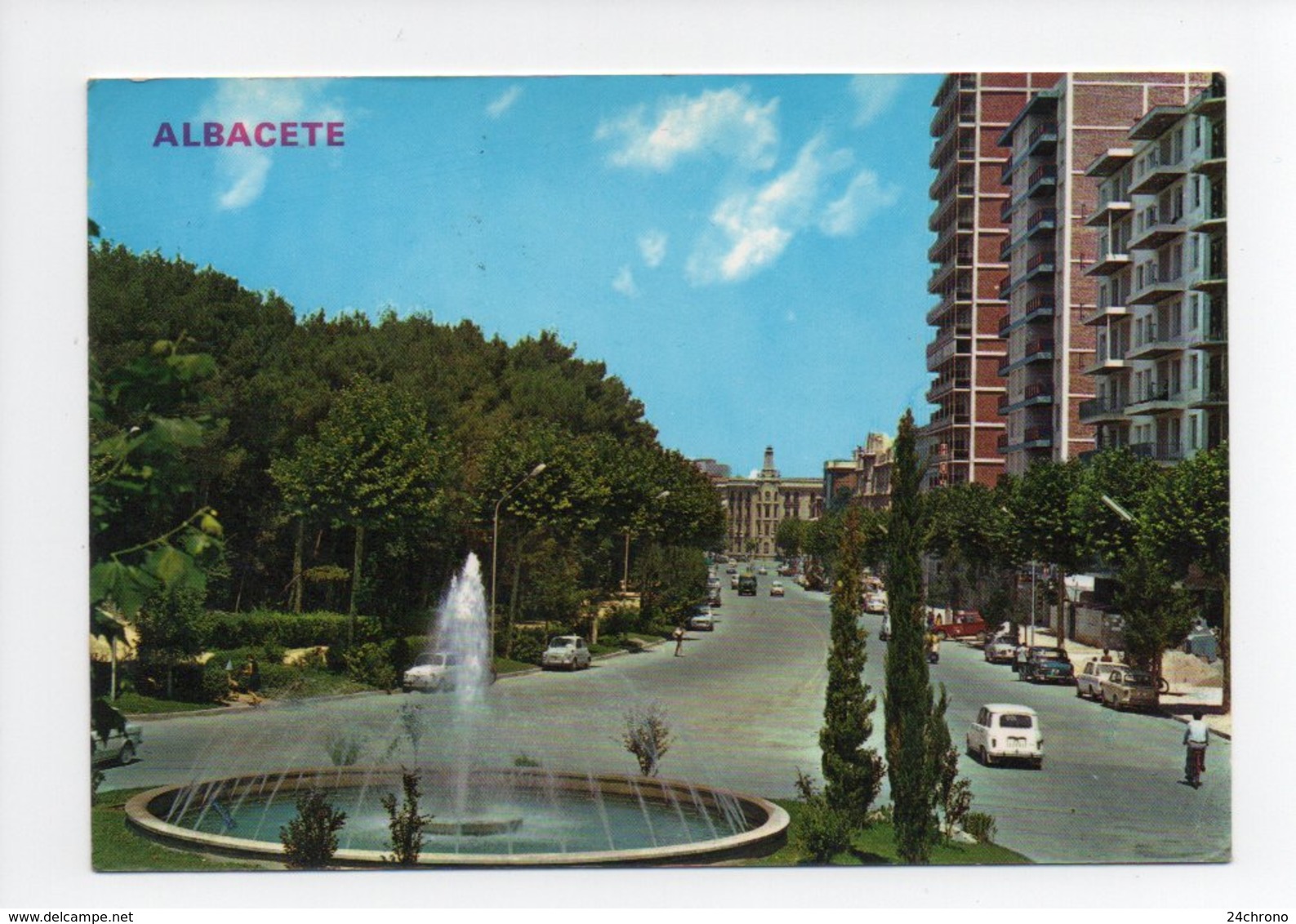 Espagne: Albacete, Avda. Rodriguez Acosta Y Parque (18-2101) - Albacete