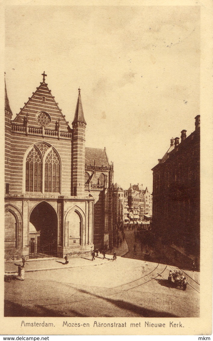 Mozes-en Aaronstraat Met Nieuwe Kerk - Amsterdam