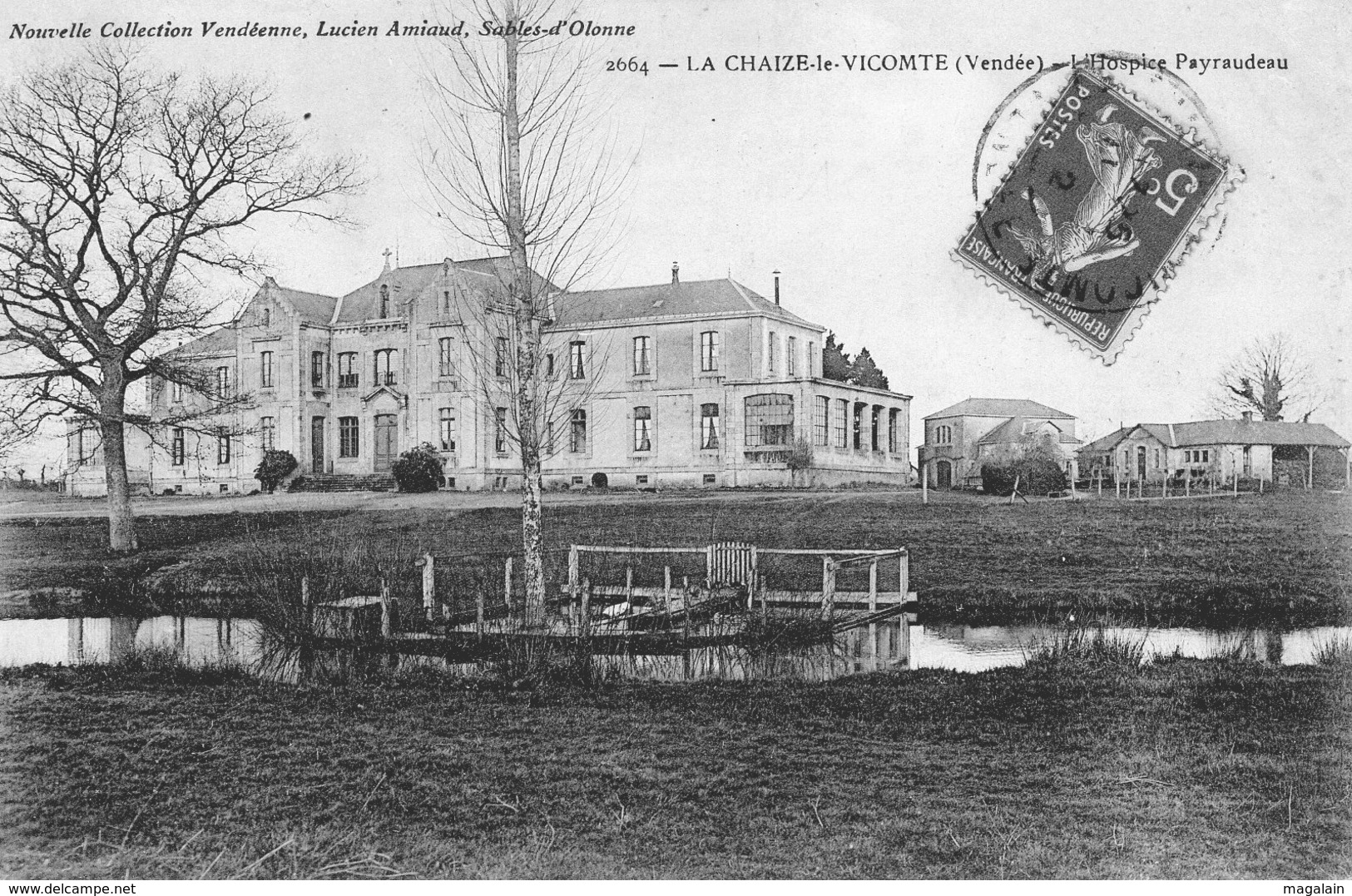 La Chaize Le Vicomte : L'hospice Payraudeau - La Chaize Le Vicomte