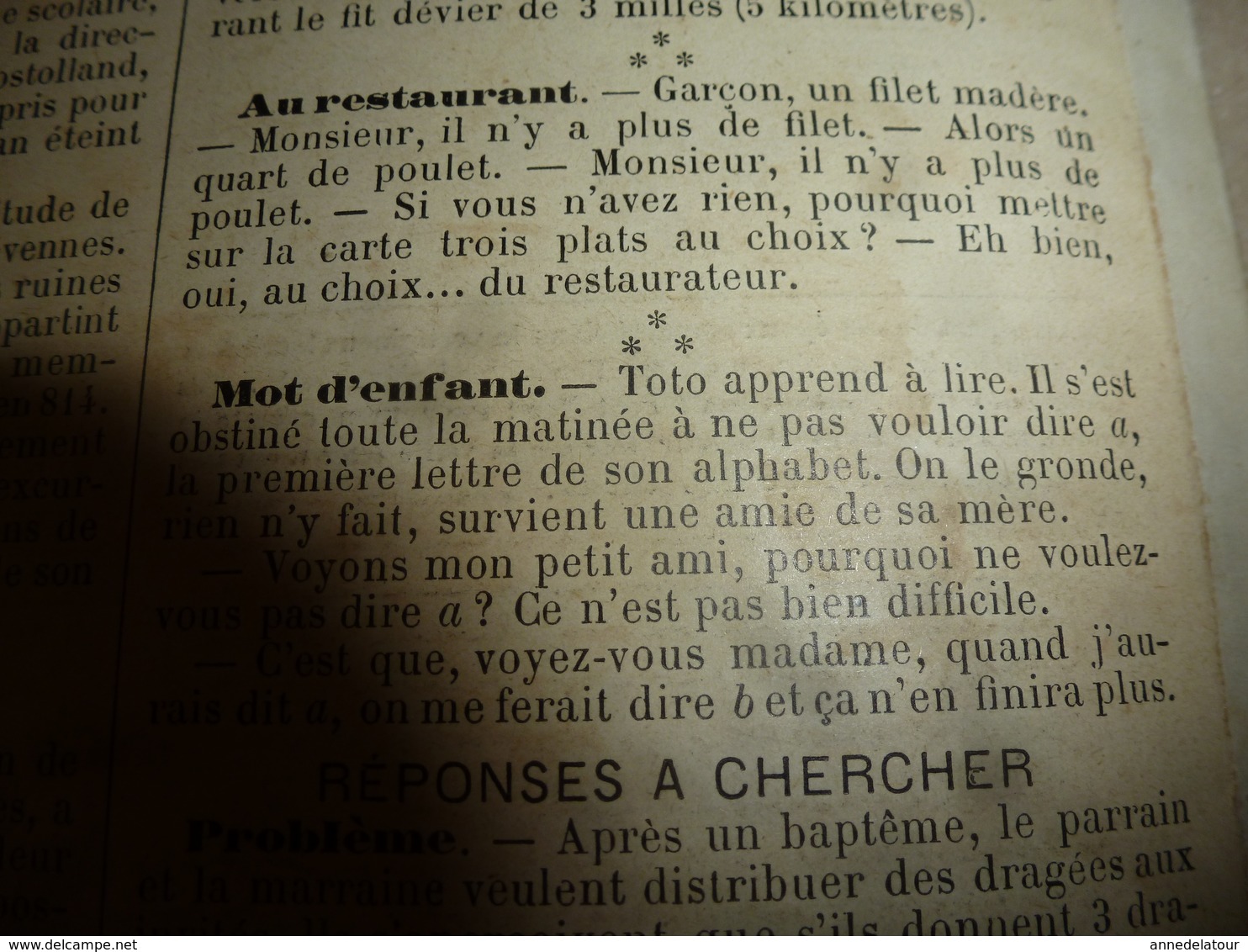 1890 Le Petit Français illustré : L'autruche-monture;Un américain trav. la Manche à nage de Boulogne à Folkestonne ; etc