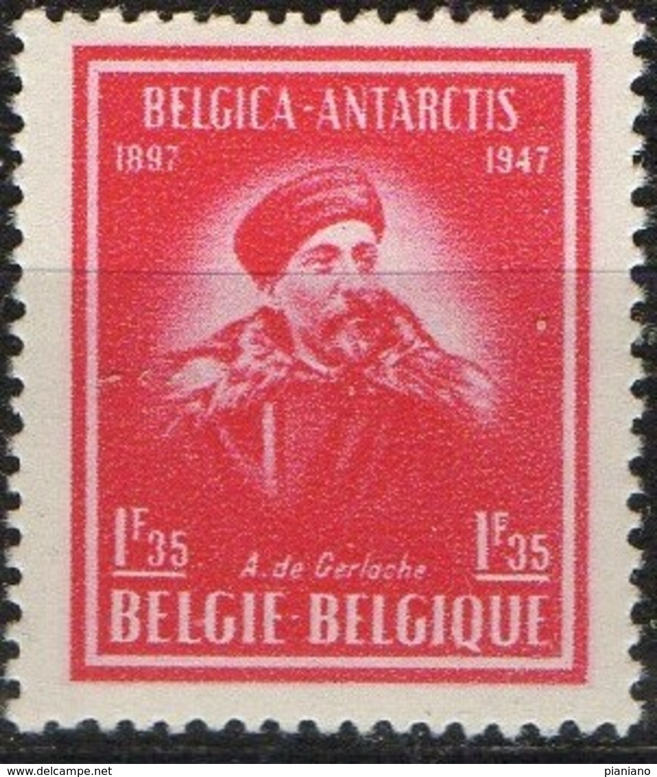 PIA - BEL -  1947 -  50° Anniversario Della Spedizione Antartica "Belgica" -  (Yv  749-50) - Nuovi