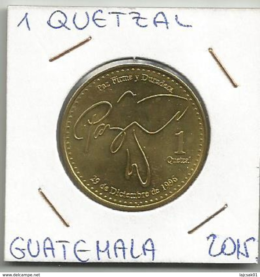 D2 Guatemala 1 Quetzal 2015. High Grade - Guatemala