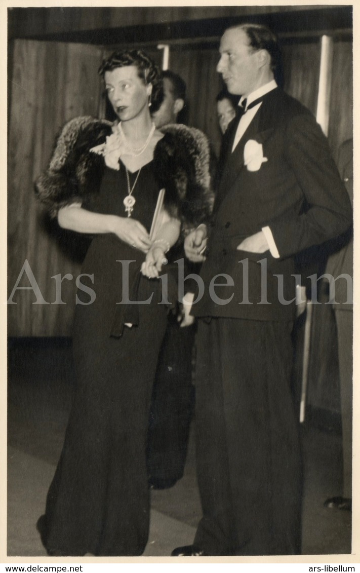 Postcard / ROYALTY / Belgique / België / Prince Carl Bernadotte / Le Cinéma Métropole / Bruxelles / 1938 - Beroemde Personen