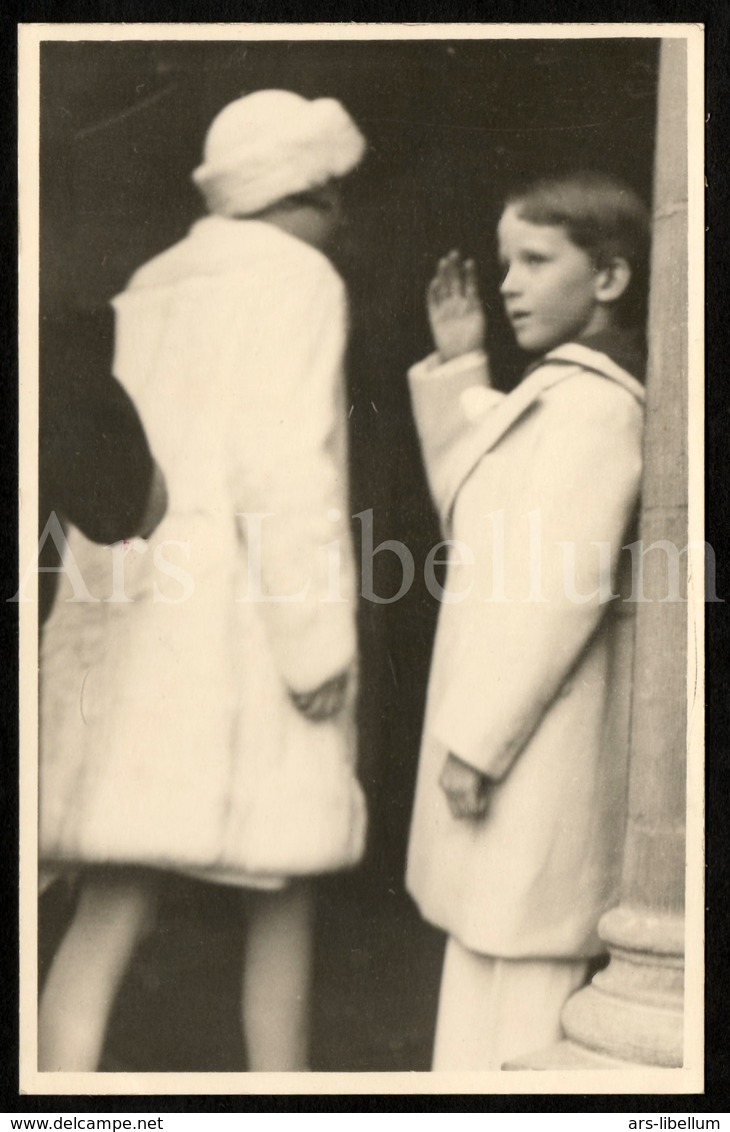 Postcard / ROYALTY / Belgium / België / Prince Baudouin / Princesse Joséphine Charlotte / Collège Saint-Michel / 1938 - Onderwijs, Scholen En Universiteiten