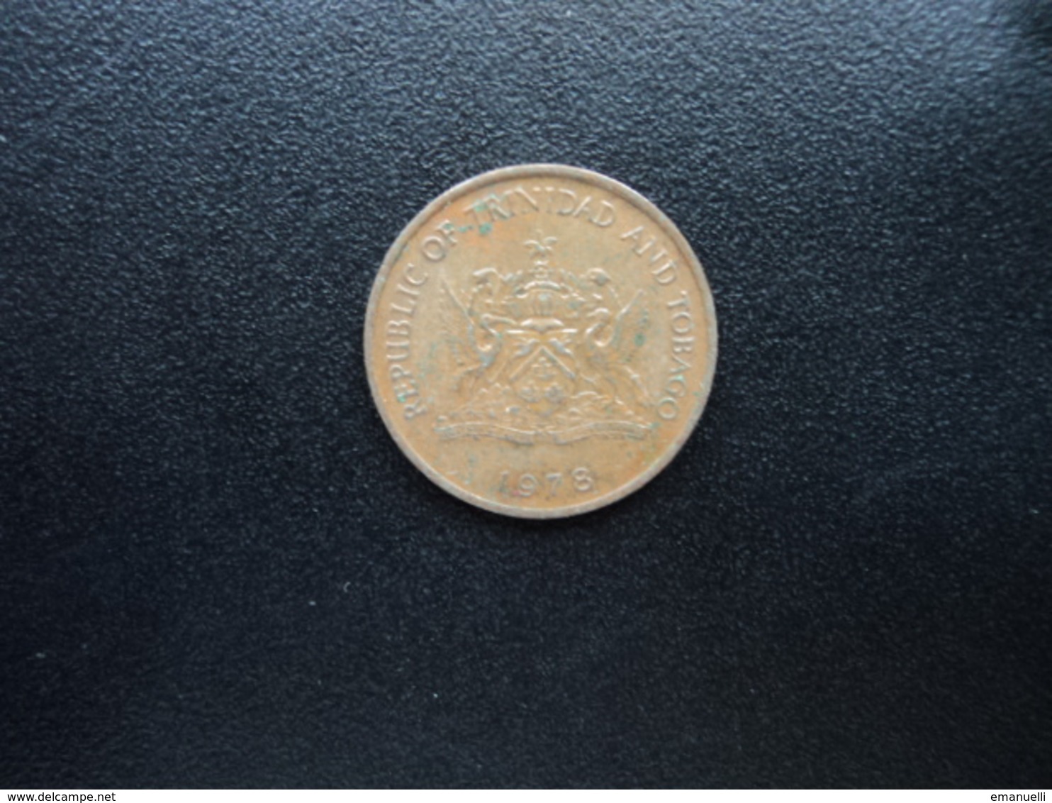 TRINITÉ ET TOBAGO : 1 CENT  1978 FM     KM 29       SUP - Trinidad & Tobago