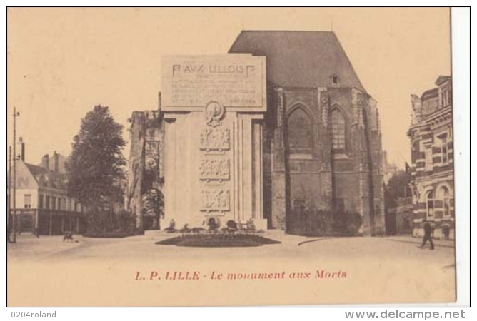 D59 - Lille - Le Monument Aux Morts  : Achat Immédiat - Lille