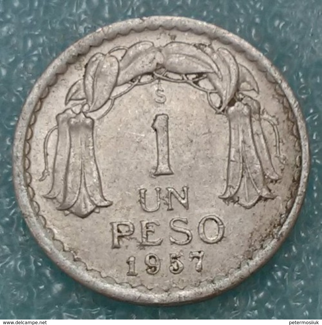 Chile 1 Peso, 1957 ↓price↓ - Chili