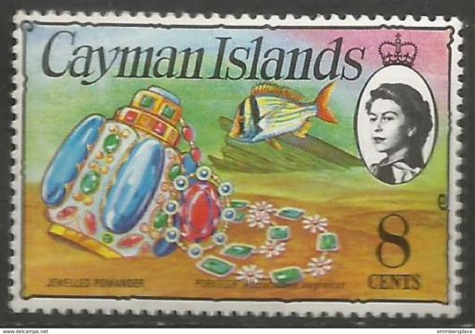 Cayman Is. - 1977 Issue Of  Pomander 8c (chalky Paper) MNH **    SG 415a - Cayman Islands