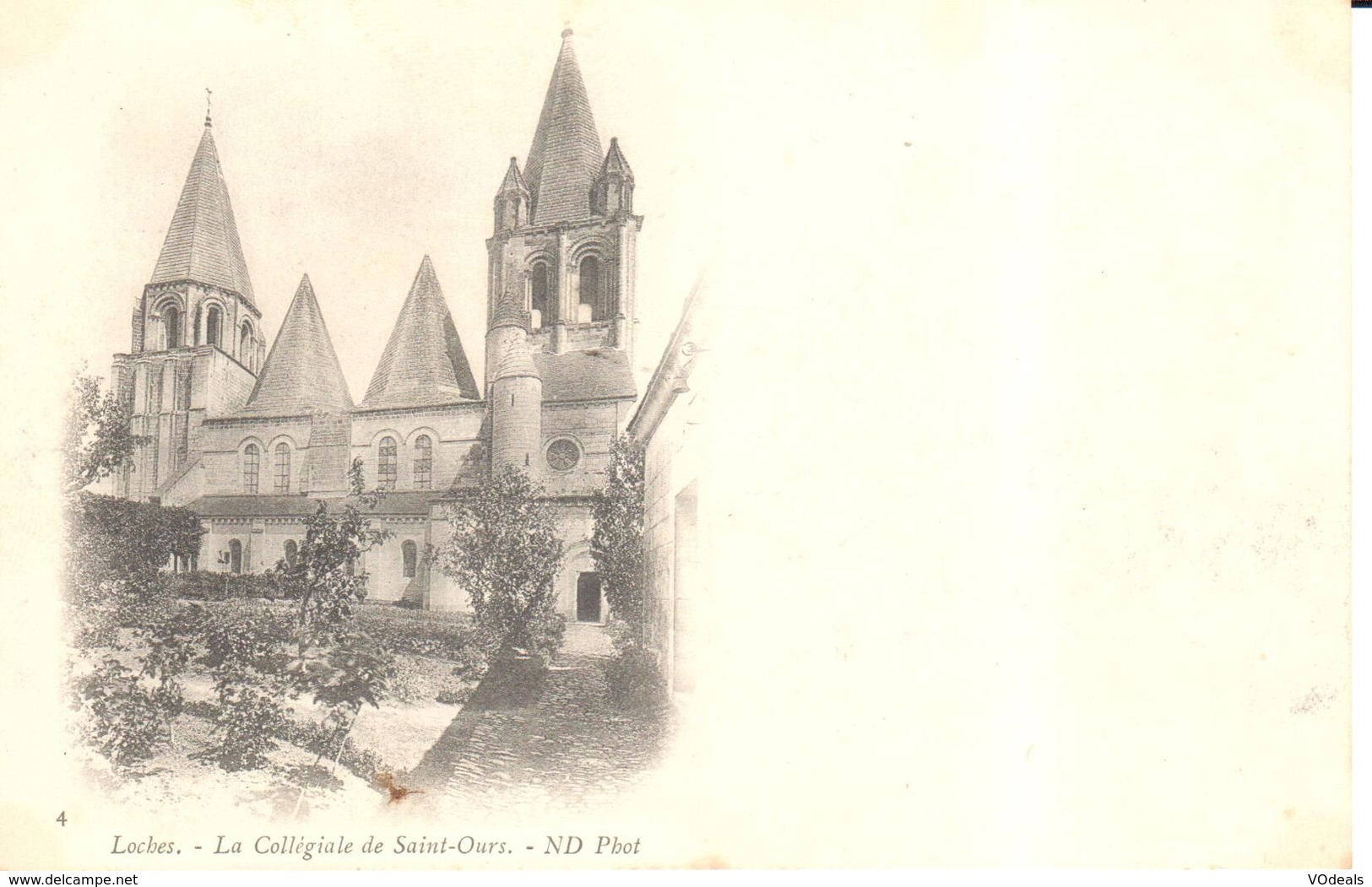 (37) Indre Et Loire - CPA - Loches - La Collégiale De Saint-Ours - Loches