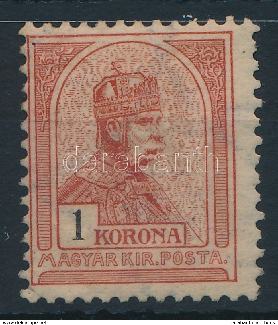 ** 1900 Turul 1 K Számvízjellel (48.000) - Altri & Non Classificati