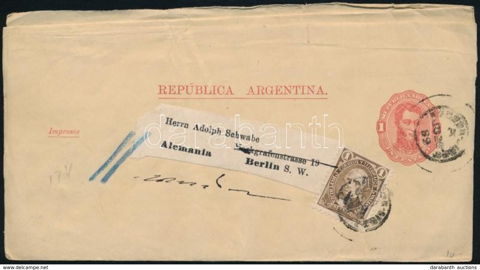 Argentína 1889 - Otros & Sin Clasificación