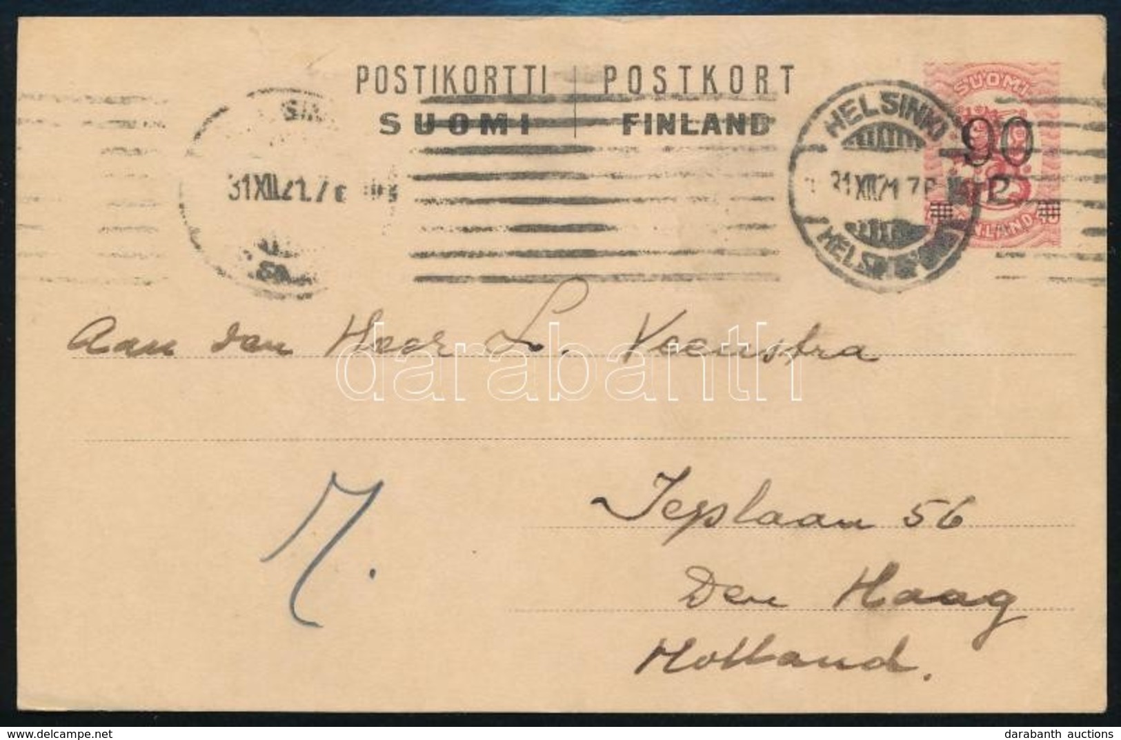 Finnország 1921 - Otros & Sin Clasificación
