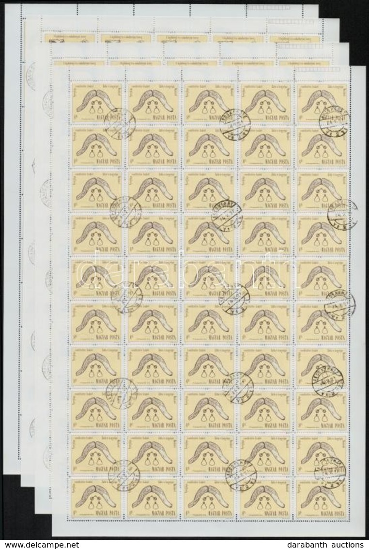 O 1983-1984 Vatikáni Kápolna 10 Db Teljes ív + Honfoglaló Magyarok M?vészete 2 Db Teljes ívsor (összesen 100 Sor) (42.00 - Otros & Sin Clasificación