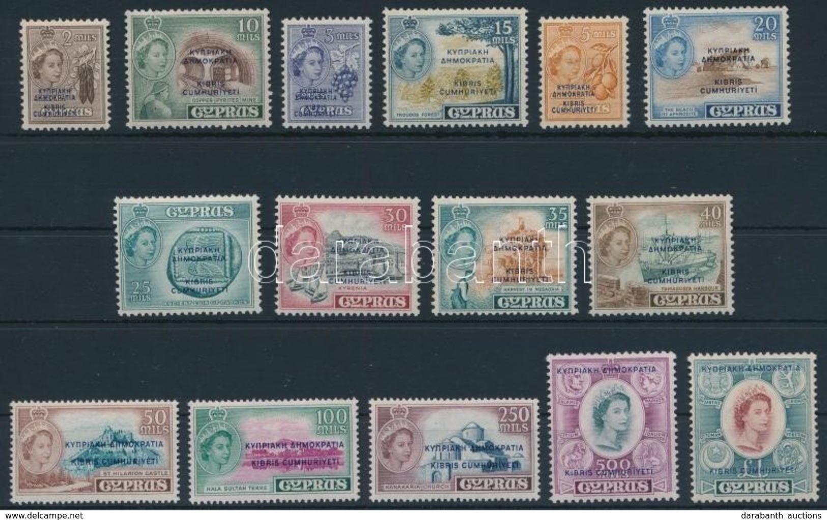 ** 1960 Forgalmi Sor Mi 179-193 - Otros & Sin Clasificación