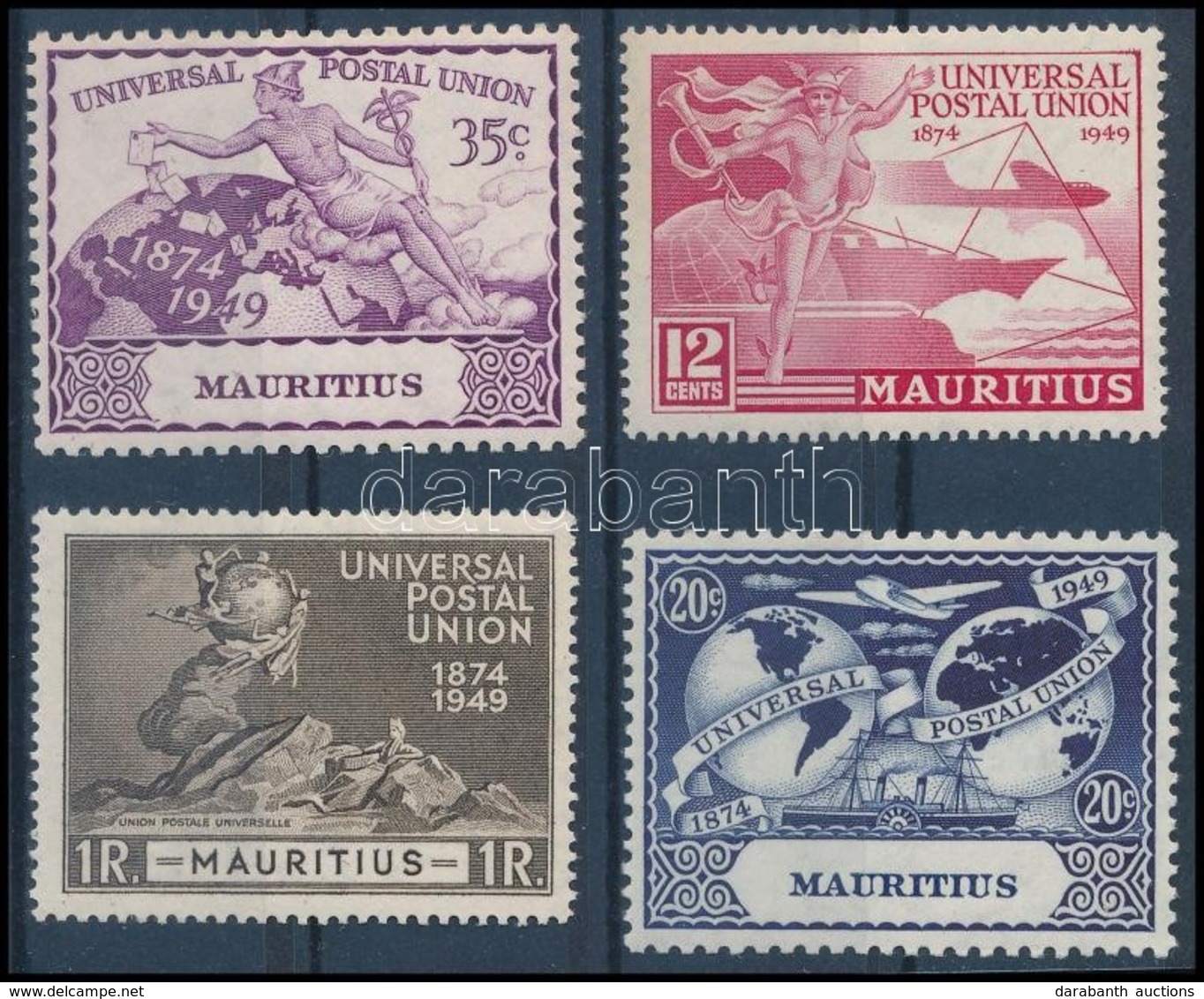 ** 1949 75 éves Az UPU Sor Mi 223-226 - Other & Unclassified