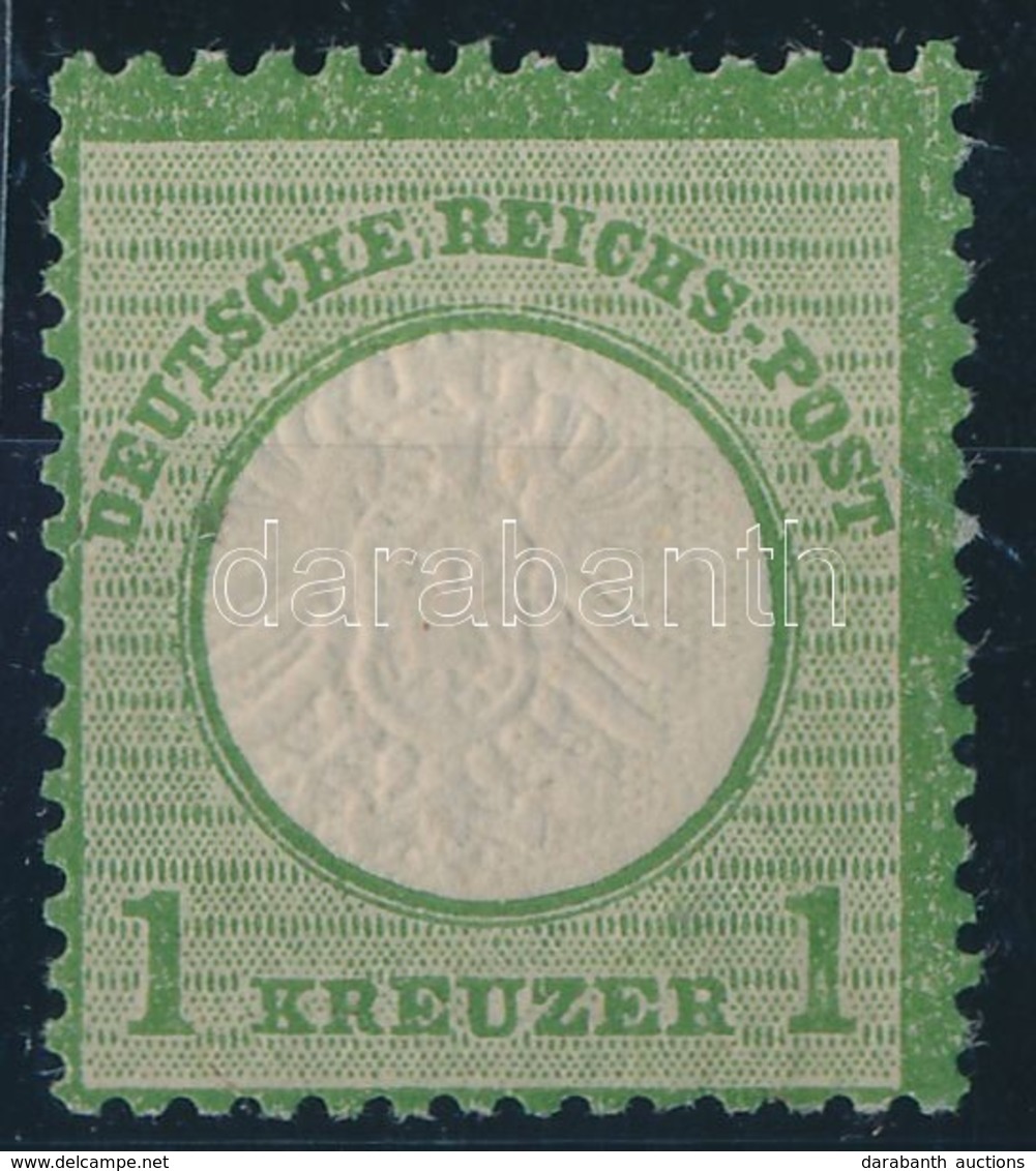 ** 1872 Mi 23b (Mi EUR 1.500,-) (rozsdapöttyök A Gumin / Stain) Certificate: Sommer - Otros & Sin Clasificación