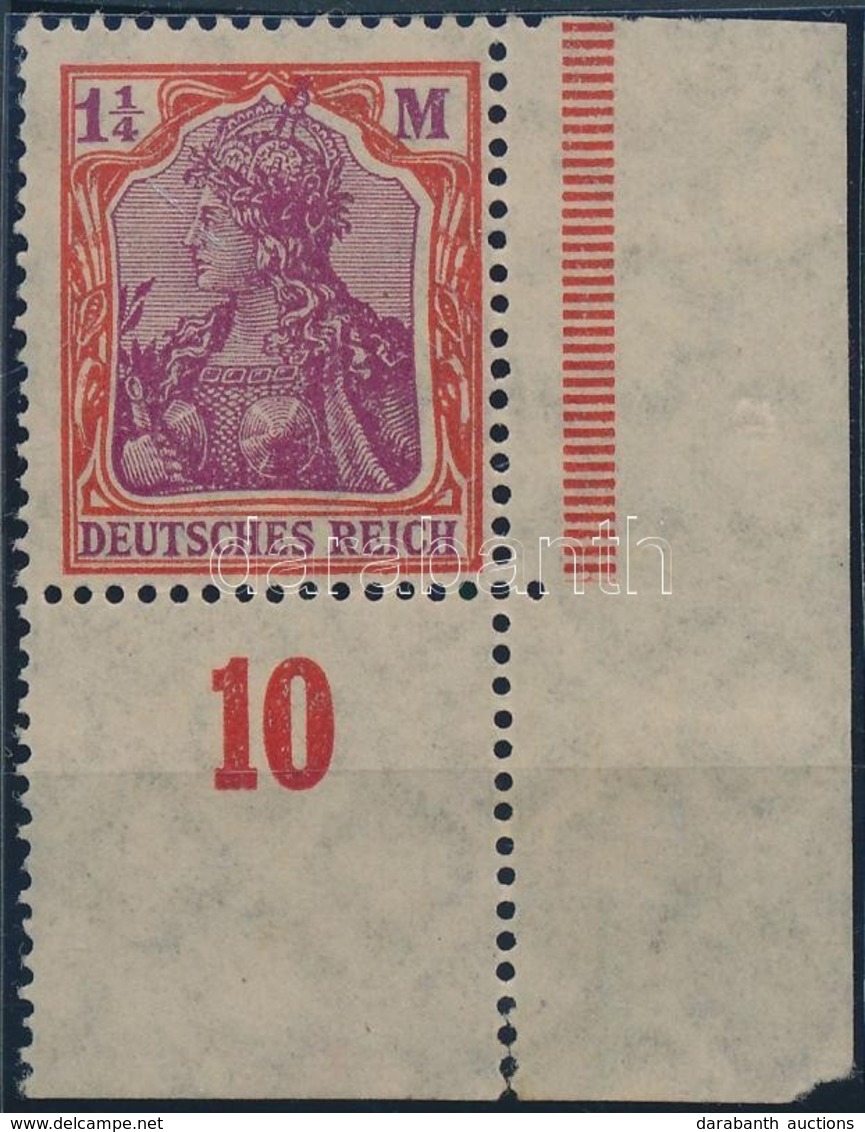 ** 1920 Mi 151 Y (Mi EUR 1800,-) (ívsarki Bélyeg, Az ívszélen Falc / Corner Stamp, Hinged On The Margin) Certificate: Oe - Otros & Sin Clasificación