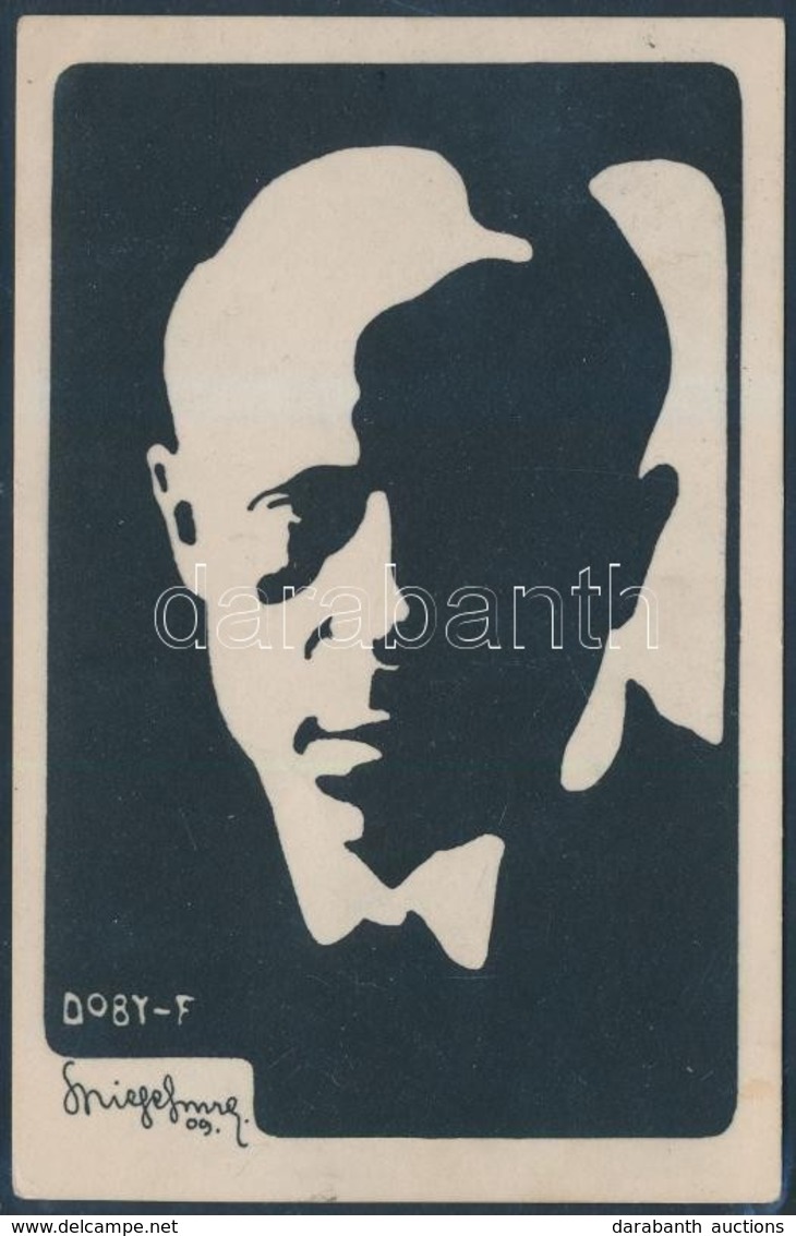 Dobi Ferenc(1880-1916) és Kürti József(1881-1939) Színészek által írt és Aláírt Képeslap Pázmán Ferenc Színésznek - Non Classés