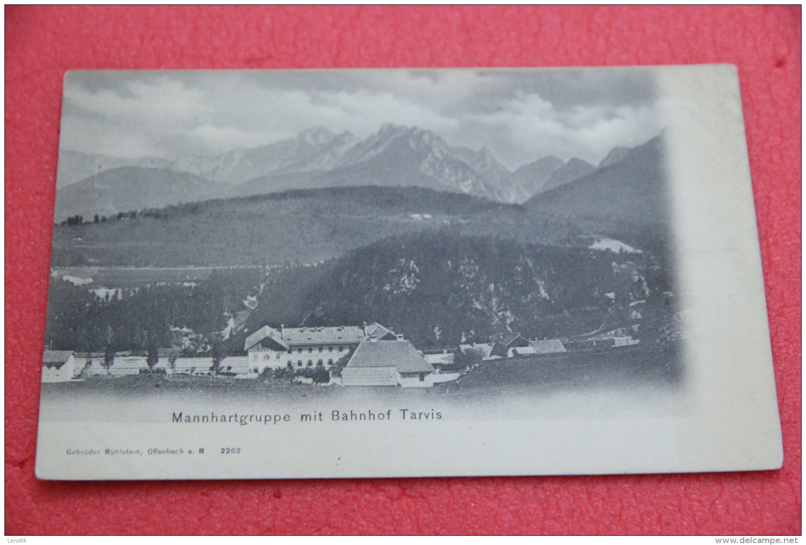 Tarvisio Udine La Stazione Station Gare Bahnhof NV Primi 1900 - Other & Unclassified