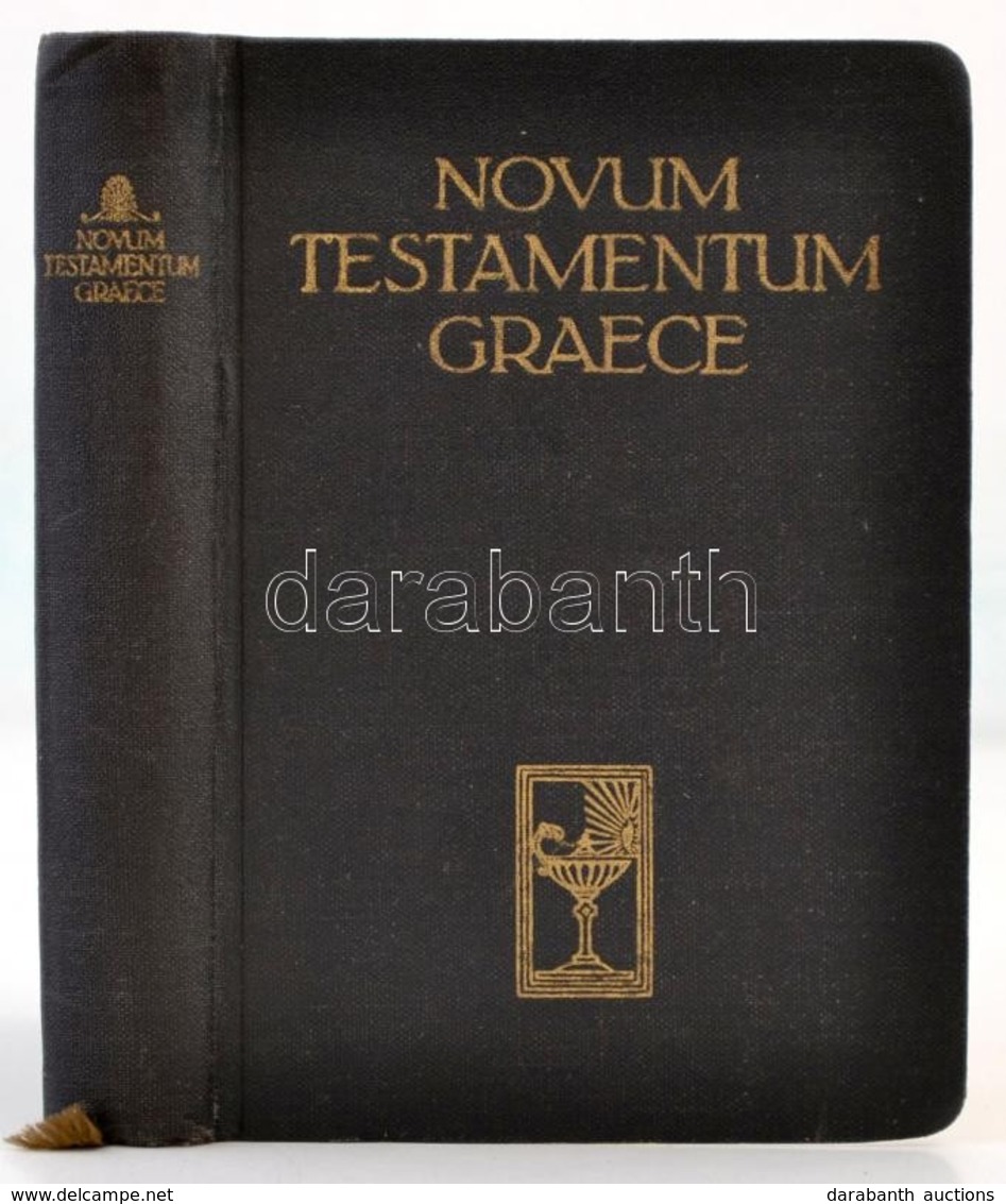 Novum Testamentum Graece Cum Apparatu Critico Curavit. Stuttgart, 1950, United Bible Societies. Kiadói Egészvászon-kötés - Unclassified