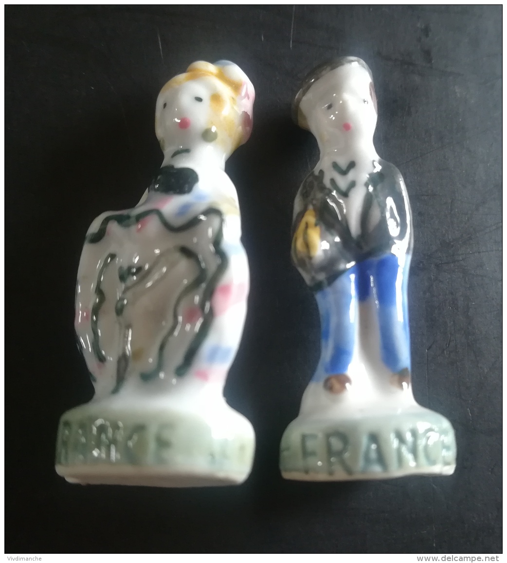 COUPLES D'EUROPE - FRANCE - COUPLE HOMME FEMME PAYS D'EUROPE - SERIE 1992-1993- FEVES BRILLANTES - Landen