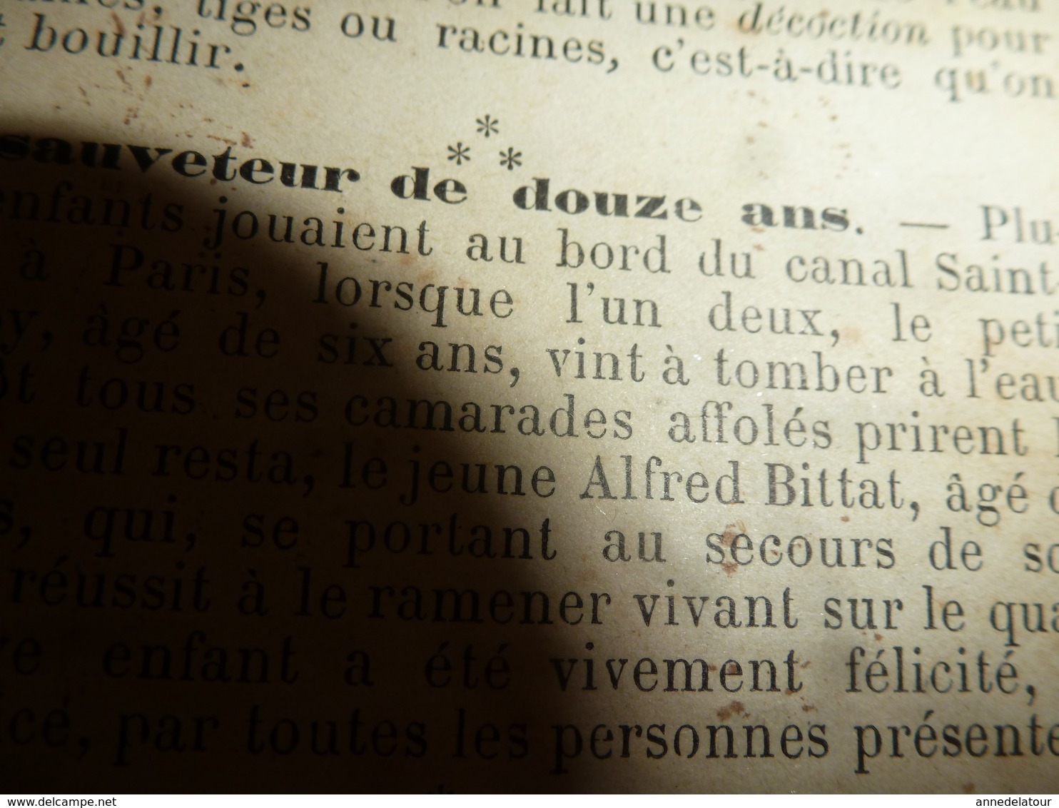 1890 Le Petit Français illustré :Le jeune sauveteur Alfred Bittat; Constantine; Aden; L'autruche; etc