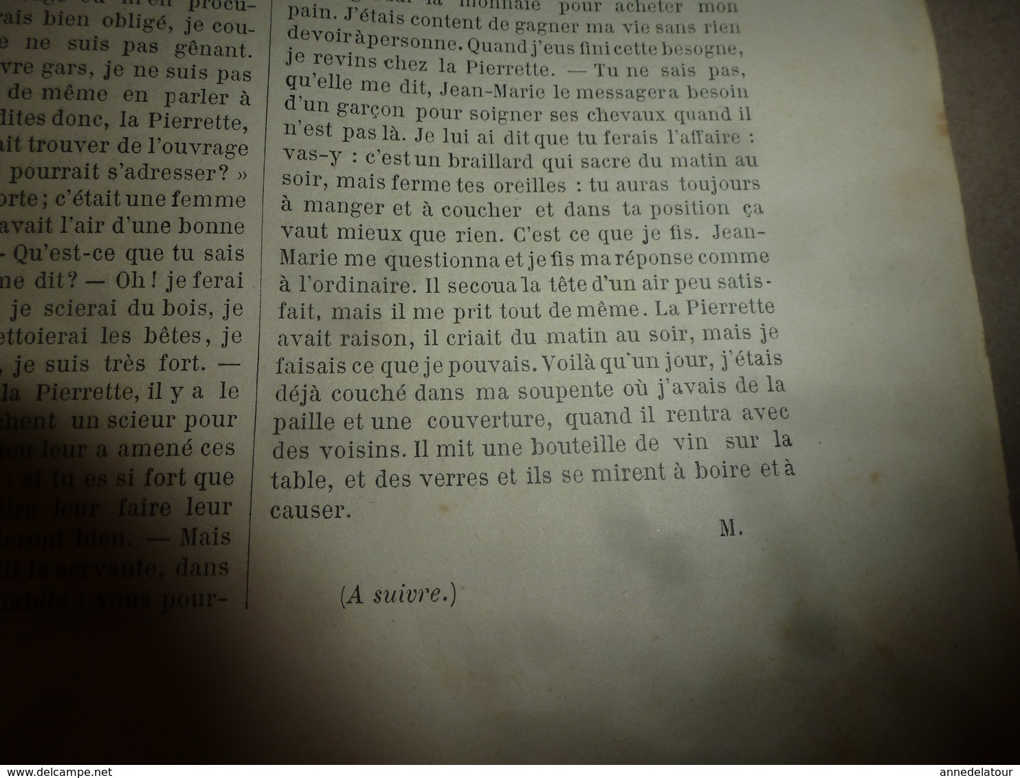 1890 Le Petit Français illustré :Le jeune sauveteur Alfred Bittat; Constantine; Aden; L'autruche; etc