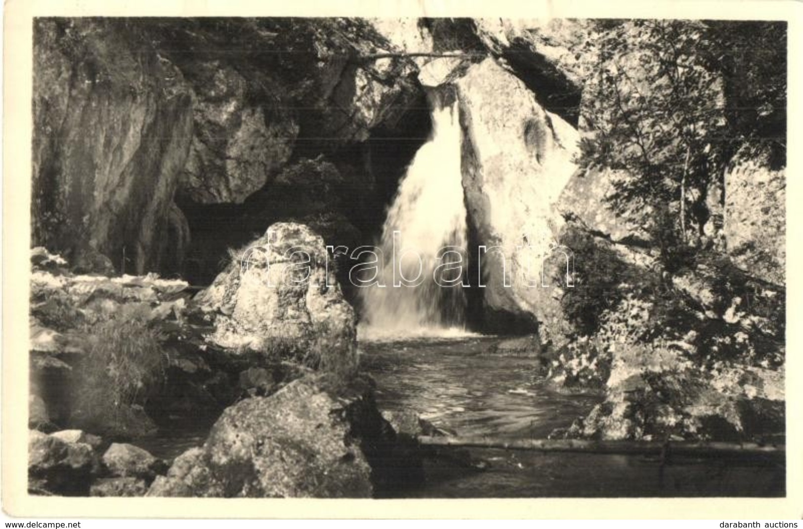 * T2 Békás-szoros, Cheile Bicazului; Gyergyói Havasok, Muntii Giurgeu / Mountain Pass With Waterfall - Sin Clasificación