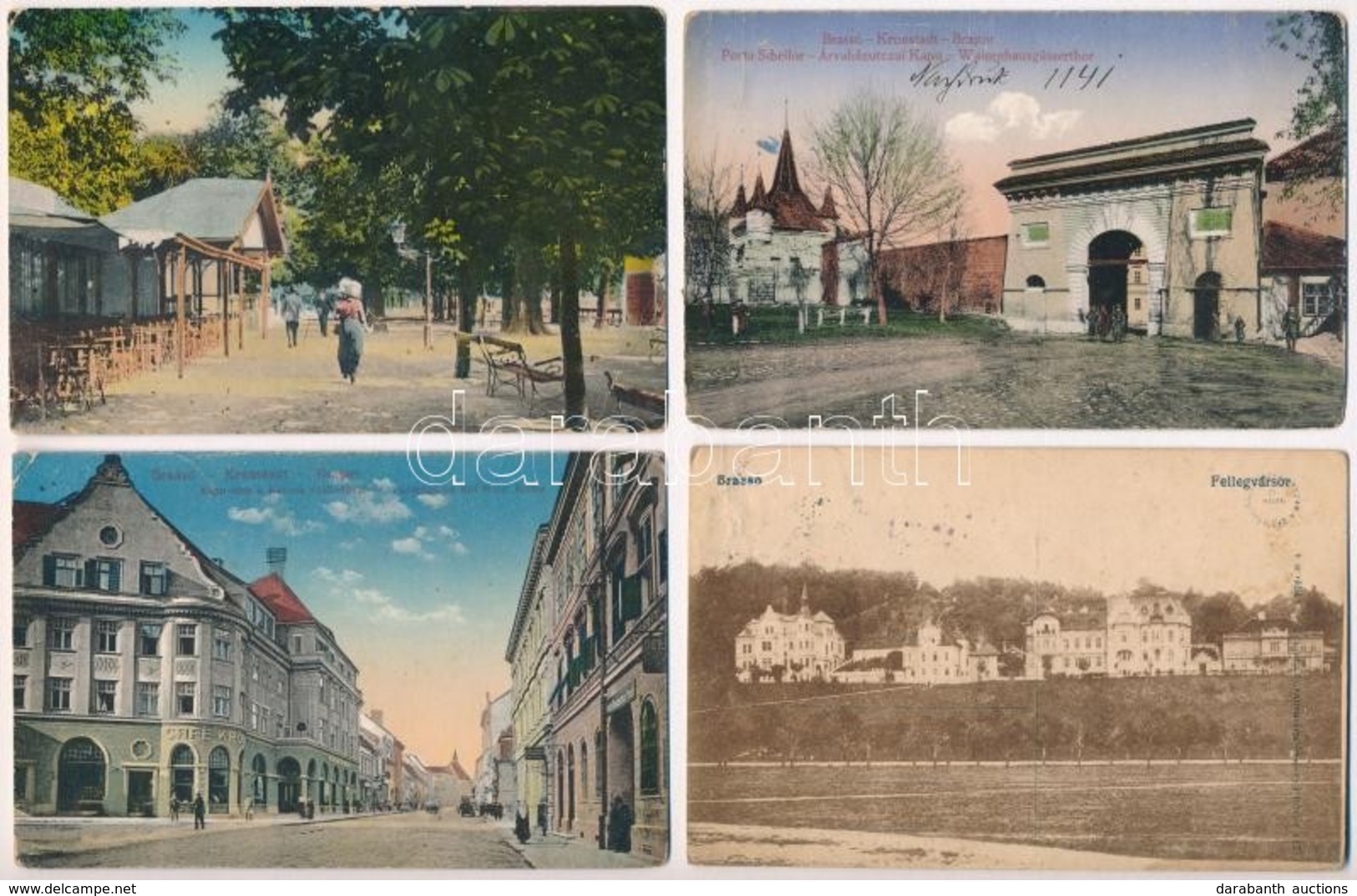 ** * Brassó, Kronstadt, Brasov; 5 Db Régi Képeslap / 5 Pre-1945 Postcards - Sin Clasificación