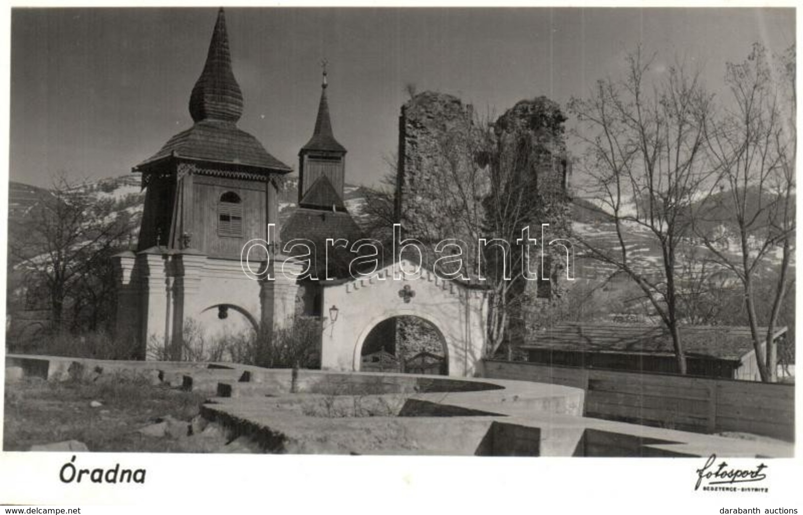 ** T1 Óradna, Radna; Templom Romok / Church Ruins. Fotosport - Sin Clasificación