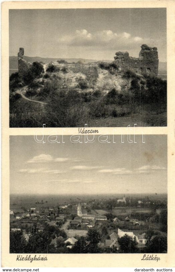 T2 Királyháza, Koroleve; Látkép, Várrom / General View, Castle Ruins - Unclassified