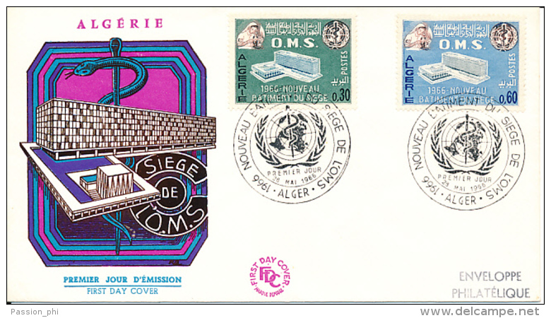 ALGERIE YVERT 424/25 FDC - Algérie (1962-...)